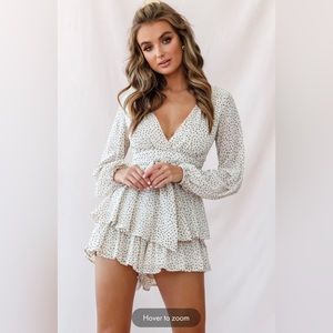 NWOT Selfie Leslie Romper